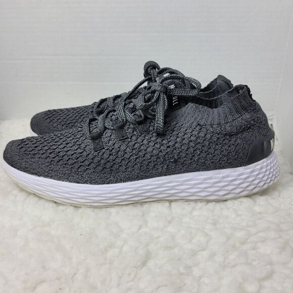 Nobull Aspire Mens Sneaker Size 15 Black Knit Runner Graphite Shoes - Picture 3 of 12